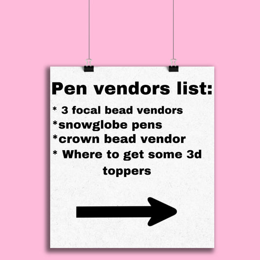 Pen vendor